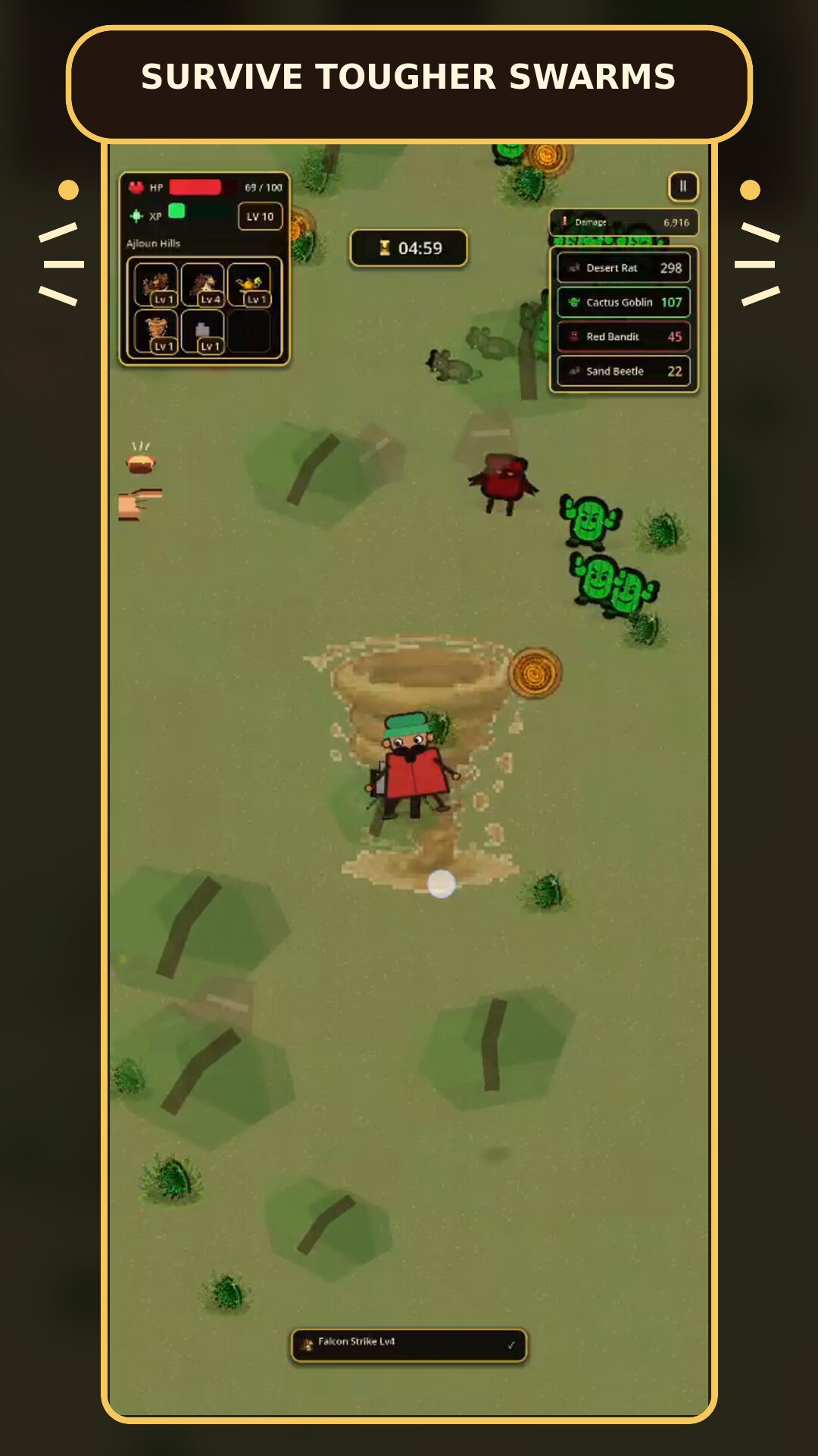 Survive tougher swarms
