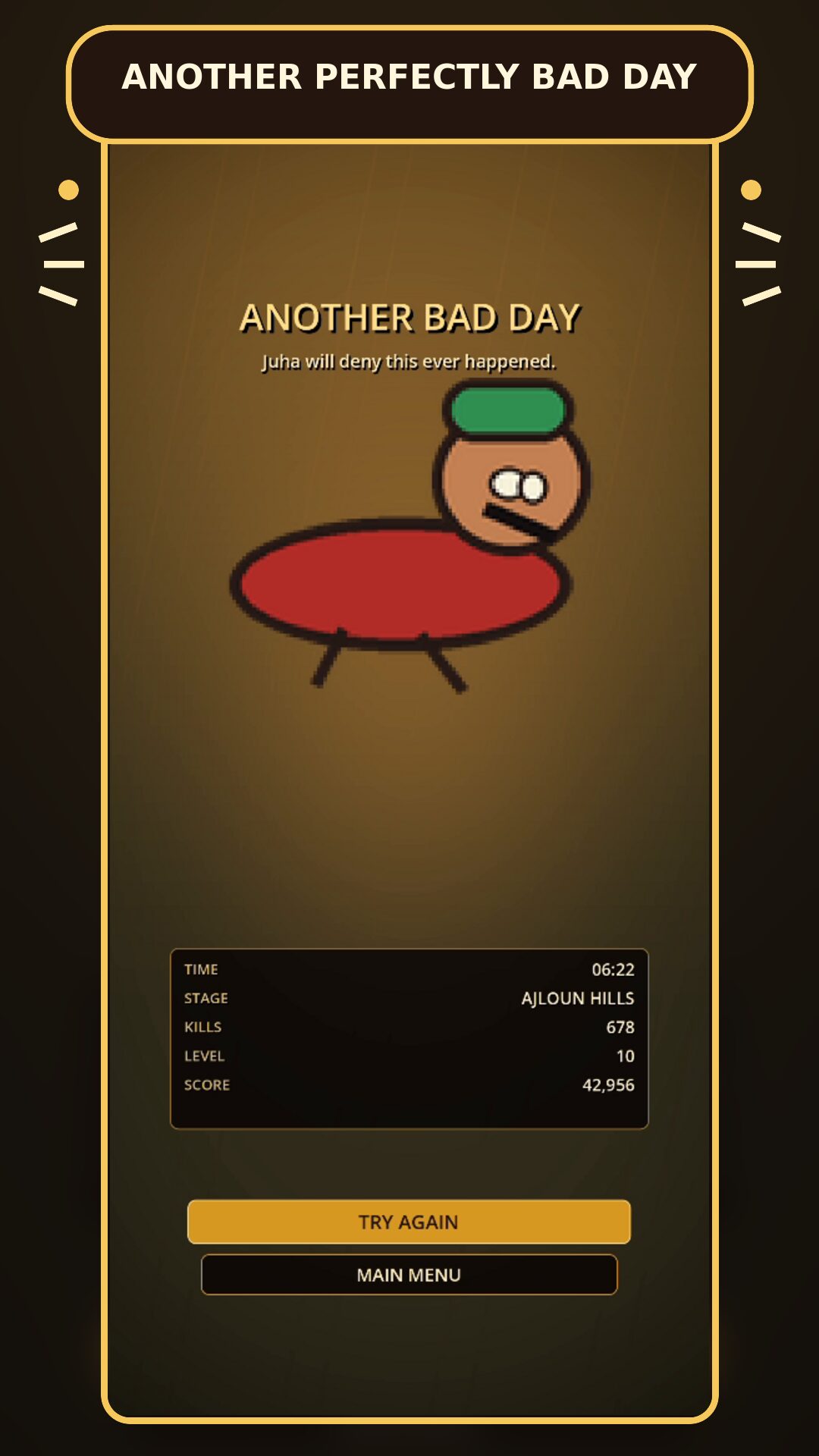 Another perfectly bad day